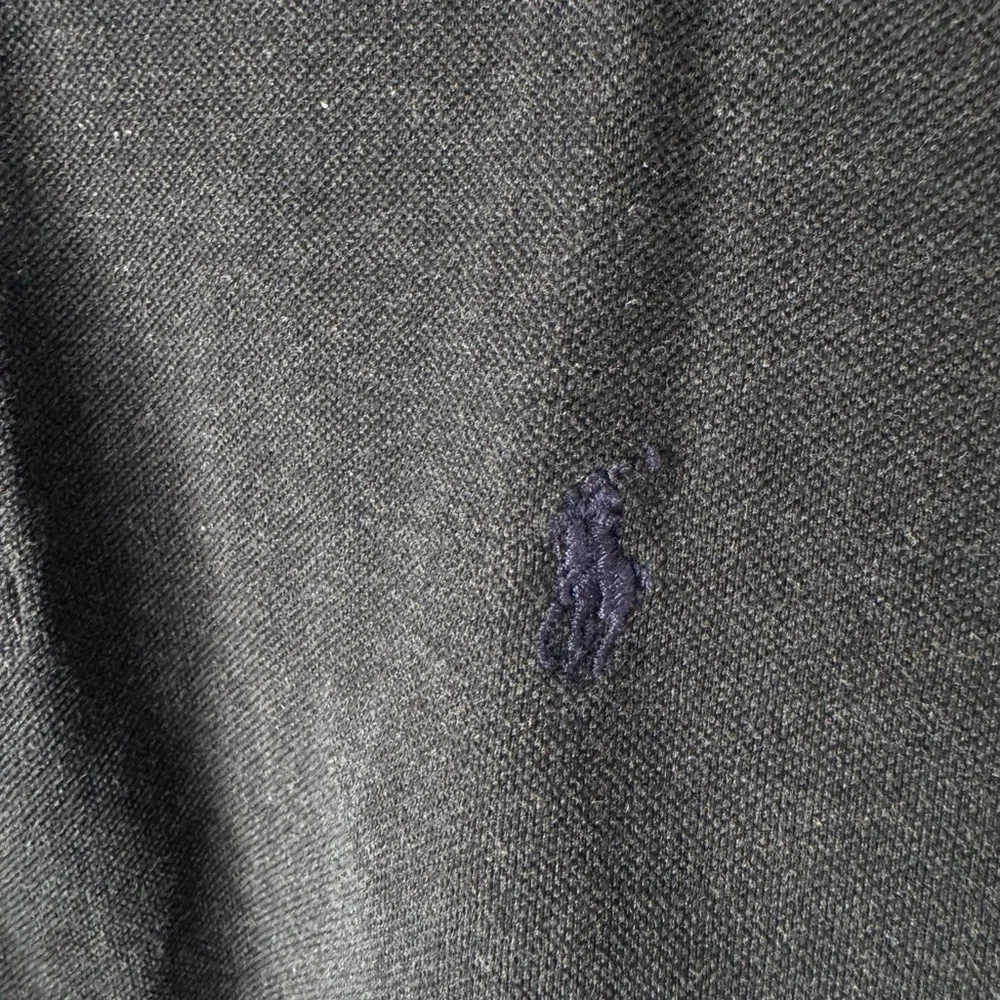 Polo Golf Ralph Lauren Dark Grey Long Sleeve Polo XL Pima Cotton Peru